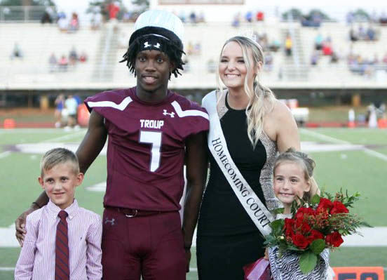 Troup names homecoming king and queen
